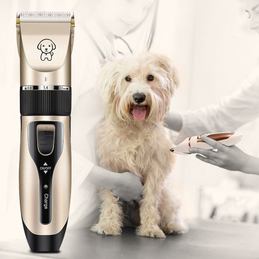 Professional Pet Hair Clippers | Quiet Cordless Dog Grooming Kit for Thick Coats, Dogs & Cats