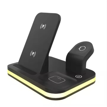 3-in-1 Wireless Charging Station | Universal Multi-Function Adapter for iPhone, Apple Watch & AirPods
