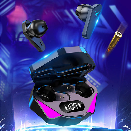 Ultra-Low Latency Wireless Gaming Earbuds - Noise Canceling Bluetooth Headphones