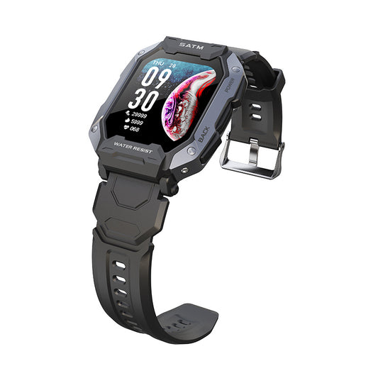 Versatile Multi-Sport Smartwatch | Real-Time Weather, Music Control & Fitness Tracker