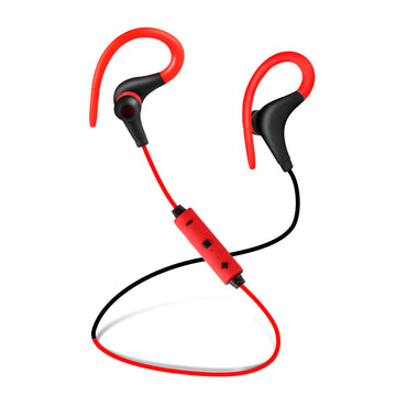 Wireless Bluetooth Sports Headphones - Sweatproof In-Ear Earphones for Running & Gym