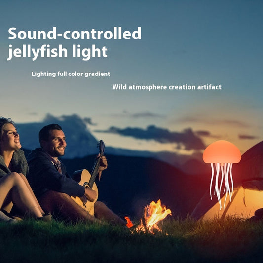 LED Jellyfish Mood Lamp – Realistic Jellyfish Night Light for Desk & Bedroom Decor