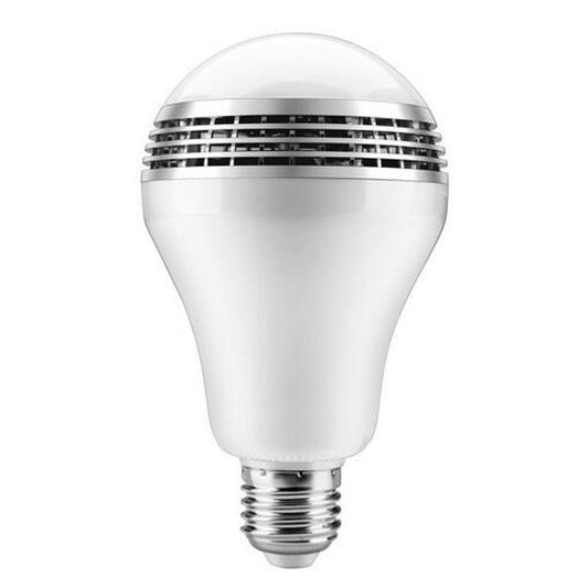 Smart Bluetooth Speaker LED Bulb | E27 Color Changing Light Bulb with Wireless Audio & Remote Control