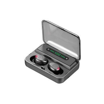 2-in-1 Wireless Earbuds with Power Bank Case - Portable Bluetooth Charging Station