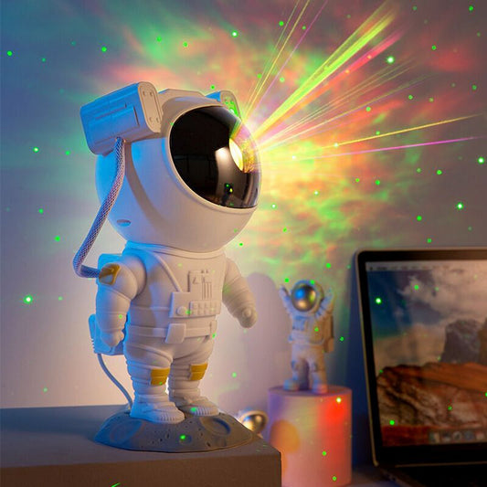  Astronaut galaxy projector night light – starry sky nebula lamp for bedroom décor