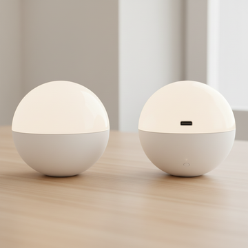 Electronic 3D Video Crystal Ball Lamp – Memory Art Sphere