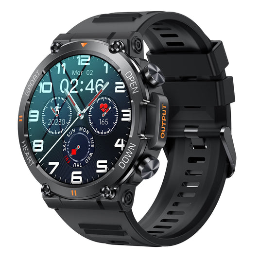 SENBONO Men’s Smartwatch | Large Round HD Display with Bluetooth Calling & SOS