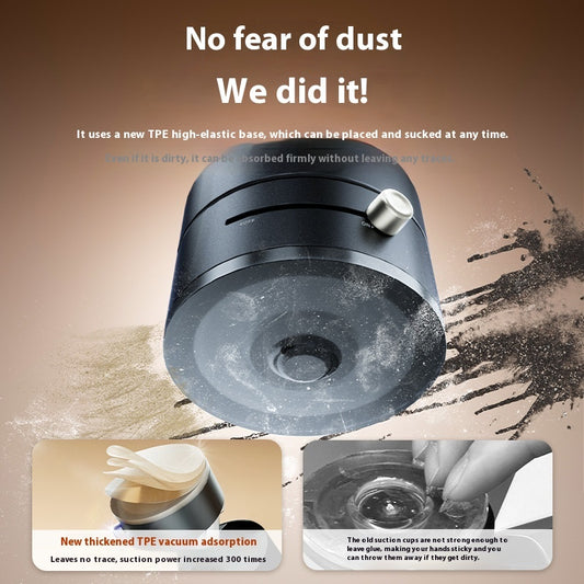 Magnetic Vacuum Car Phone Holder | Foldable Suction Cup Mount | Hands-Free Navigation Stand for All Smartphones