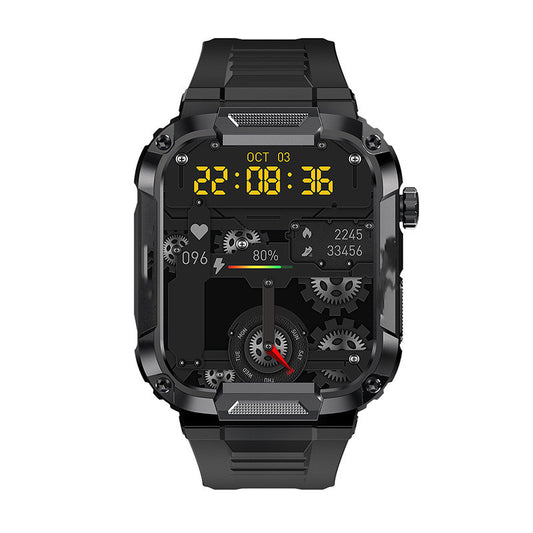 MK66 Rugged Smartwatch | 400mAh Ultra-Long Battery with Bluetooth Calling