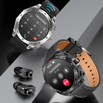 T95 Smartwatch with Built-in TWS Earbuds | 2-in-1 Bluetooth Calling & Health Tracker