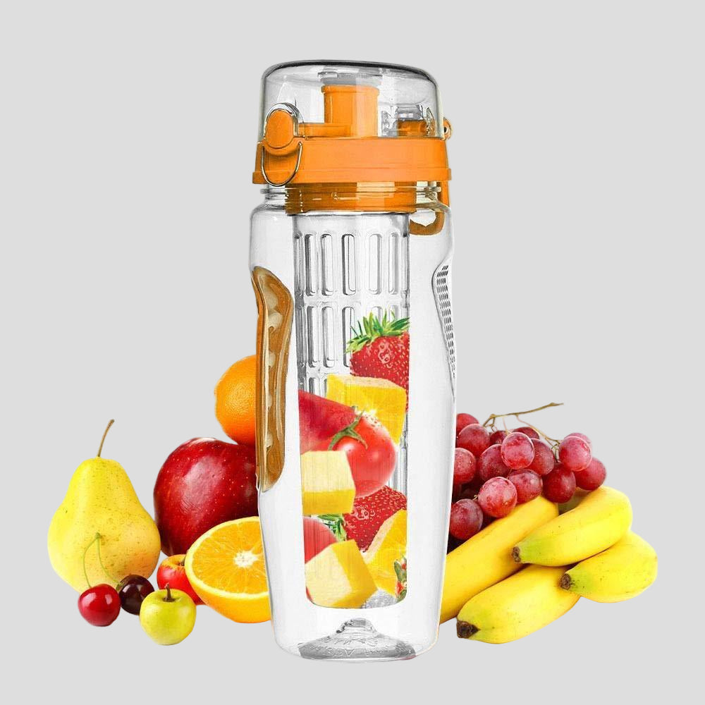 32Oz Fruit Infusing Infuser Water Bottle Water Fruit Bottle.