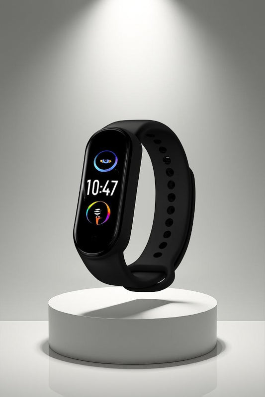 Waterproof Fitness Tracker Band | Heart Rate & BP Monitor